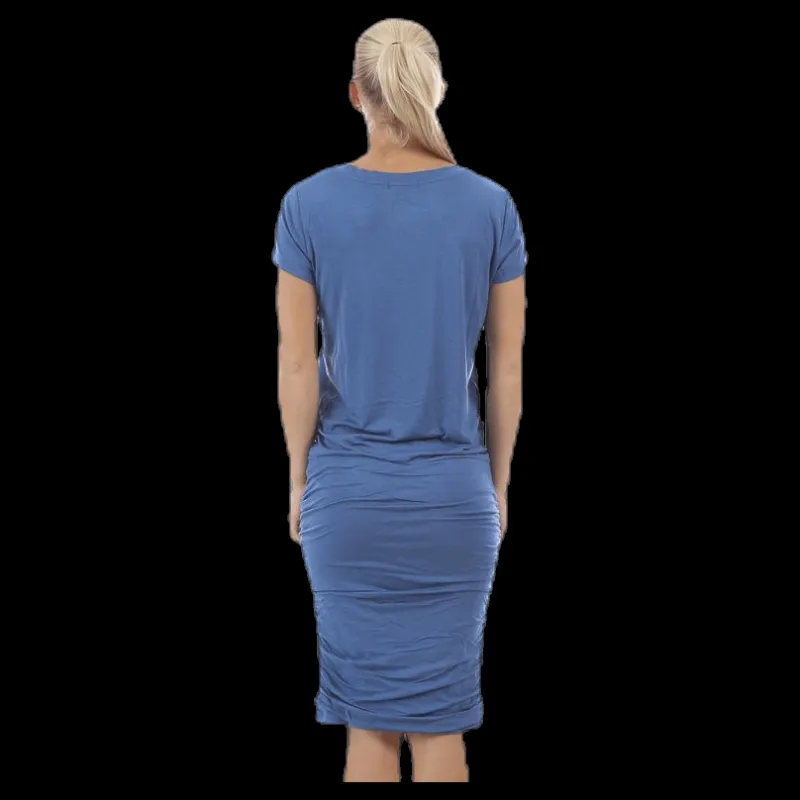 Outlet Prana Foundation Dress Blue Blå