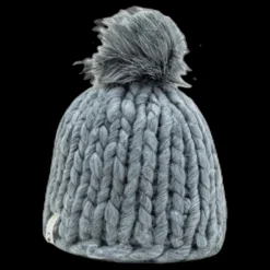 Online ISBJÖRN Of Sweden Fox Knitted Beanie Grey Grå