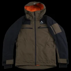 Outlet ColourWear Frame Jacket Green Flerfärgad