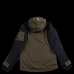Outlet ColourWear Frame Jacket Green Flerfärgad