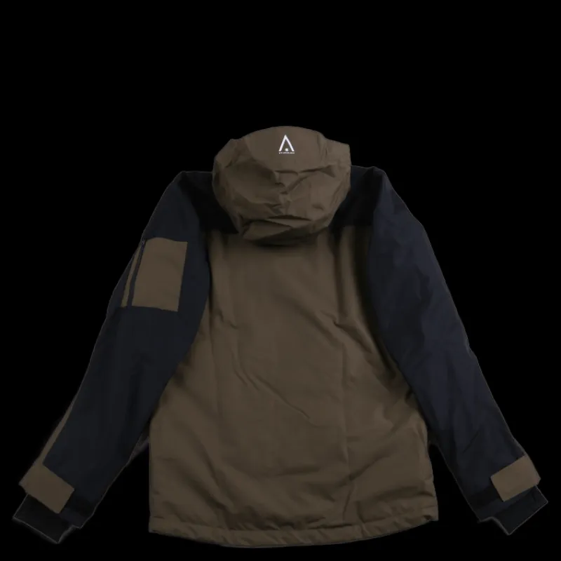 Outlet ColourWear Frame Jacket Green Flerfärgad