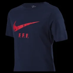 Nike France Tee TR Ground Junior Blue Blå Hot