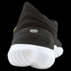 Nike Free Run Flyknit 3.0 White/Black Svart Clearance