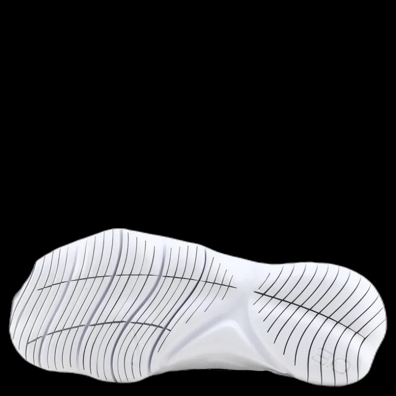 Nike Free Run Flyknit 3.0 White/Black Svart Clearance
