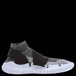 Nike Free Run Motion Flyknit 2018 White/Black Flerfärgad Best
