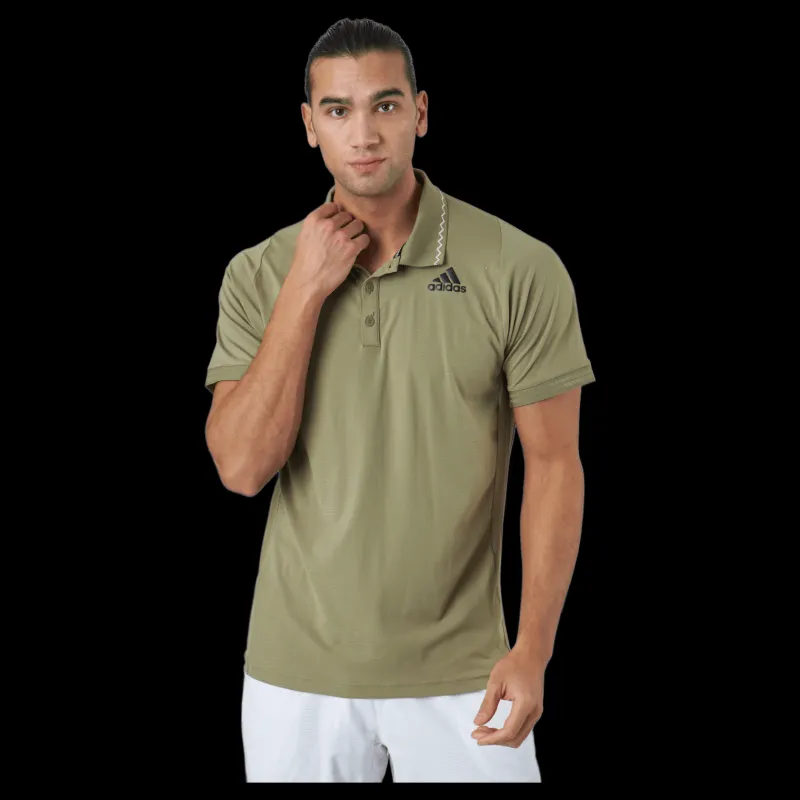 Discount adidas Tennis Freelift Polo P.blue 000/brown Grön