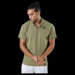 Discount adidas Tennis Freelift Polo P.blue 000/brown Grön