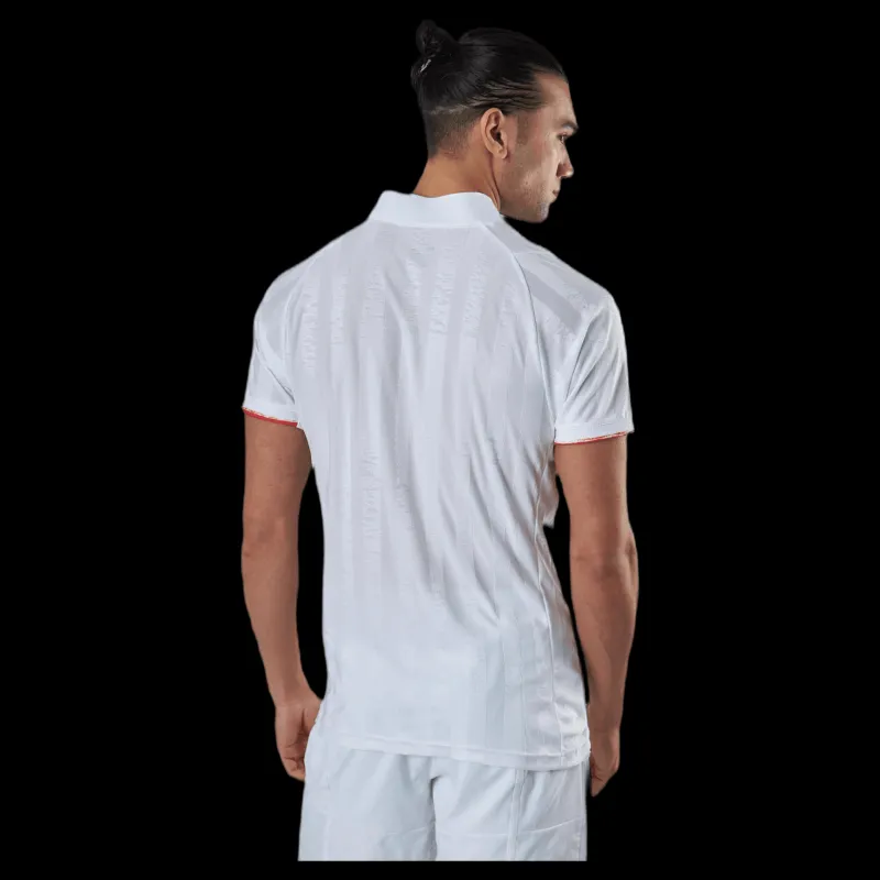 Clearance adidas Tennis Freelift Tee Engineered White/Red Vit