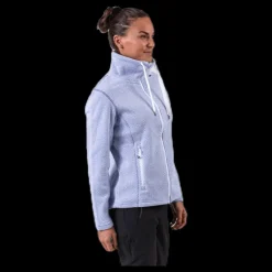 Outlet Weather Report Freida Melange Fleece Jacket Purple