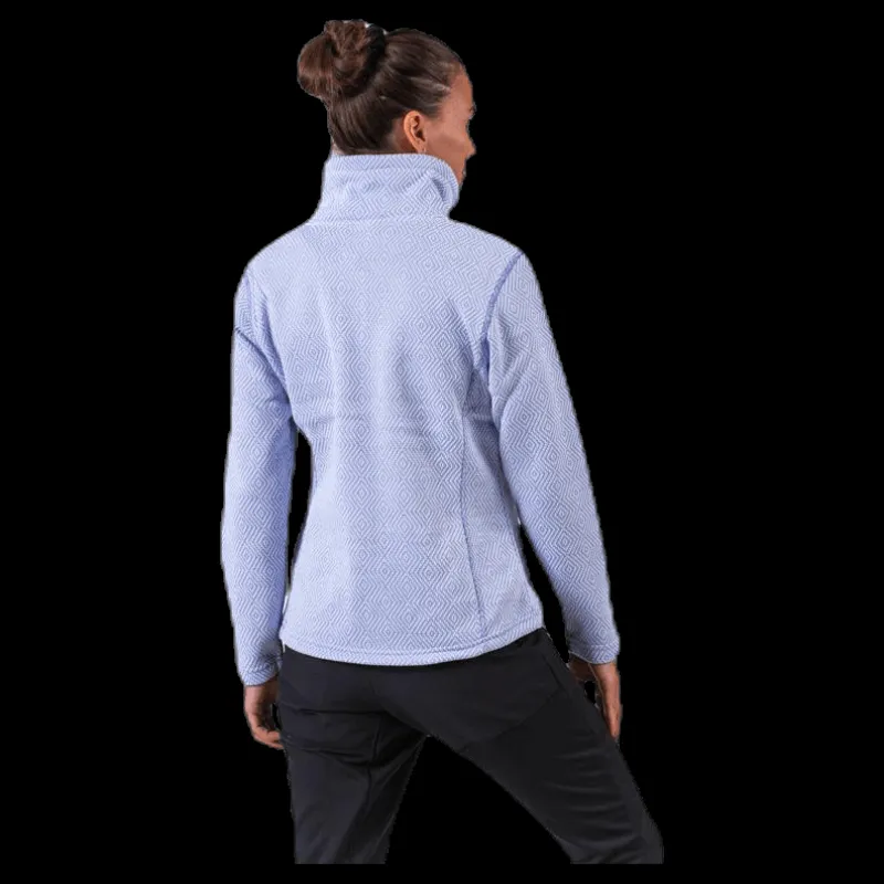 Outlet Weather Report Freida Melange Fleece Jacket Purple