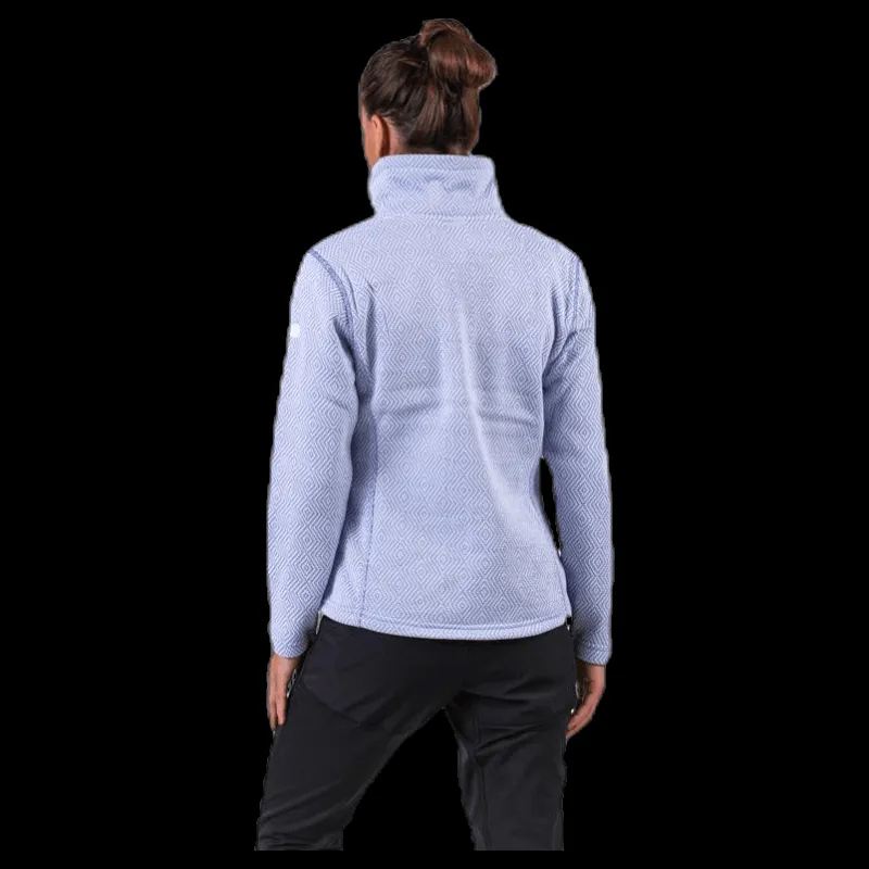 Outlet Weather Report Freida Melange Fleece Jacket Purple