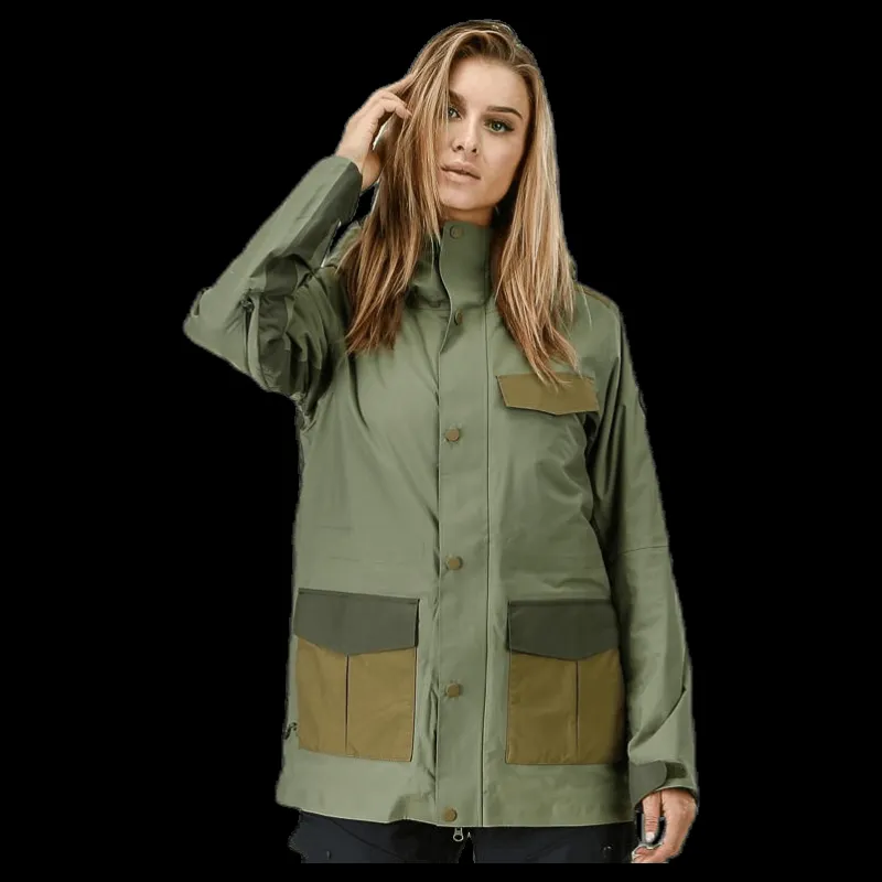 Burton Fremont Jacket Green Grön Best