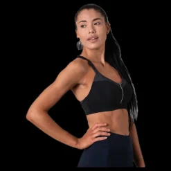 Casall Front Zip Sports Bra Grey Grå