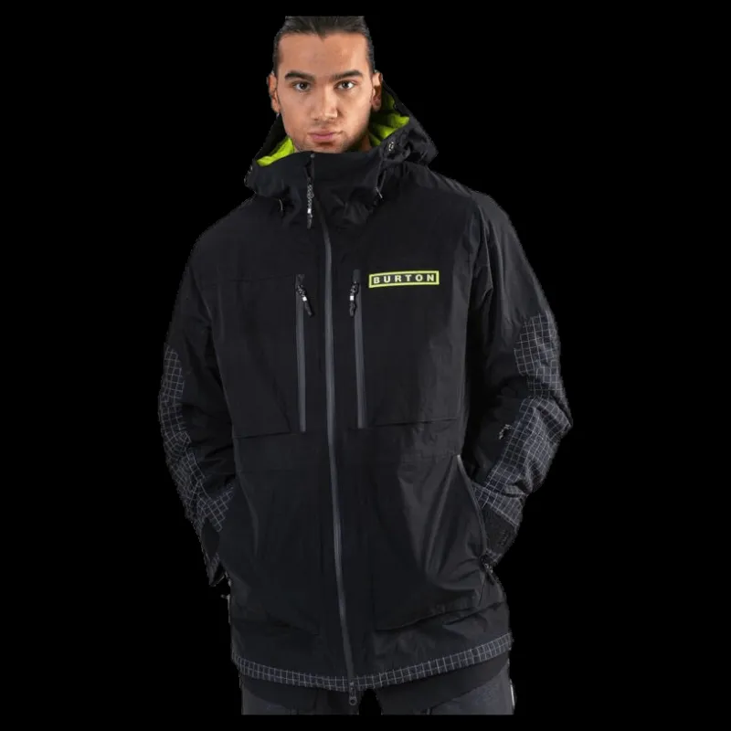 Burton Frostner Jacket Black Svart New