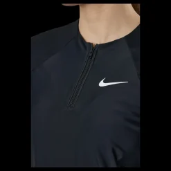 Discount Nike Swim Full Coverage Swim Tunic Black Svart