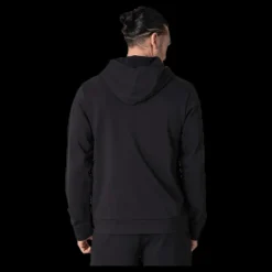 Clearance Calvin Klein Full Zip Hooded Jacket Black Svart