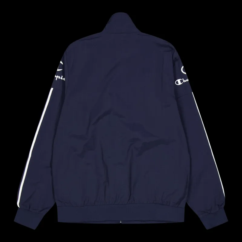 Champion Full Zip Sweatshirt Sky Captain Blå Sale
