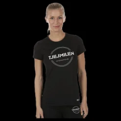 Sale Tjejmilen Functional T-Shirt Black Svart