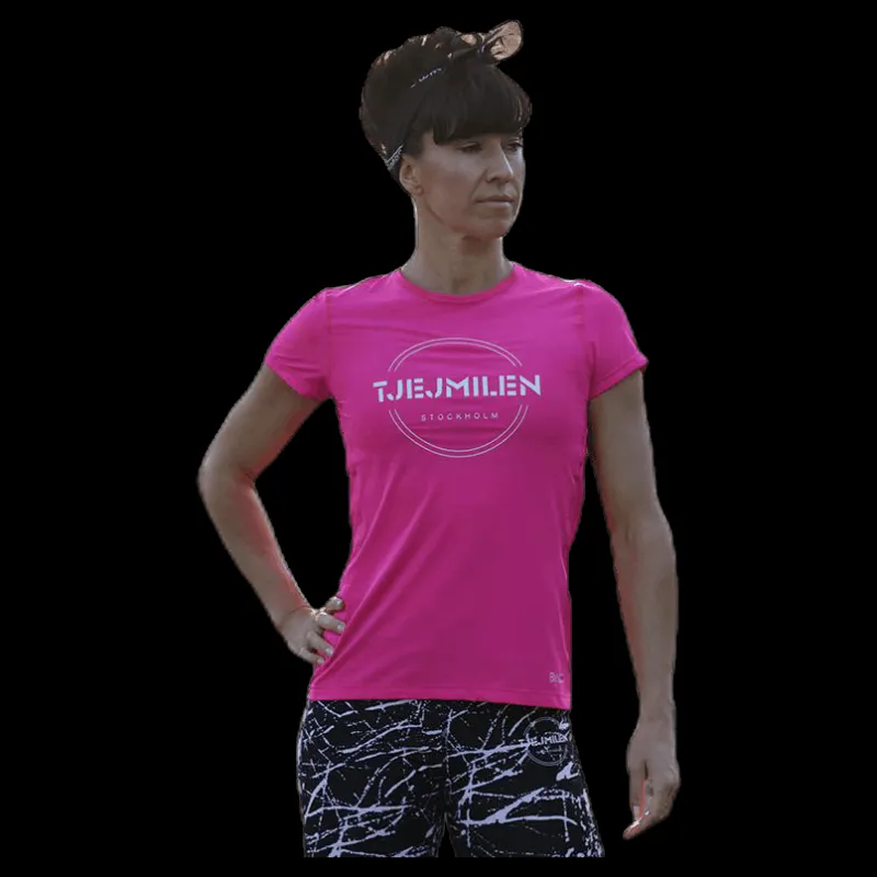 Tjejmilen Functional T-Shirt Pink Rosa Hot