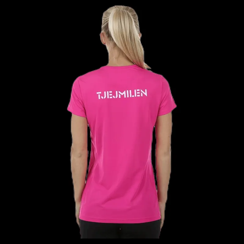 Tjejmilen Functional T-Shirt Pink Rosa Hot