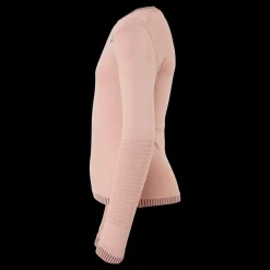 Discount Craft Fuseknit Comfort Rn Ls Hint/peak Rosa