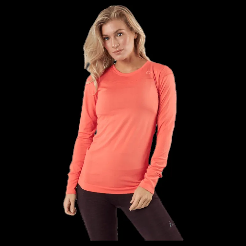 Sale Craft Fuseknit Comfort RN LS Pink Rosa