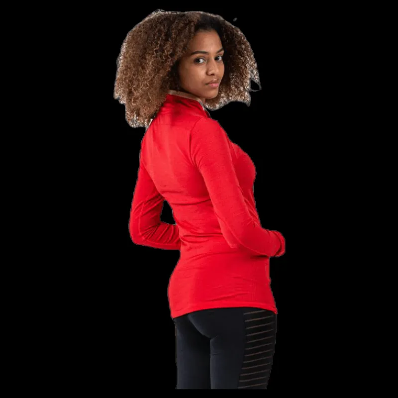 Craft Fuseknit Comfort Wrap LS Red Röd Best