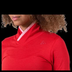 Craft Fuseknit Comfort Wrap LS Red Röd Best