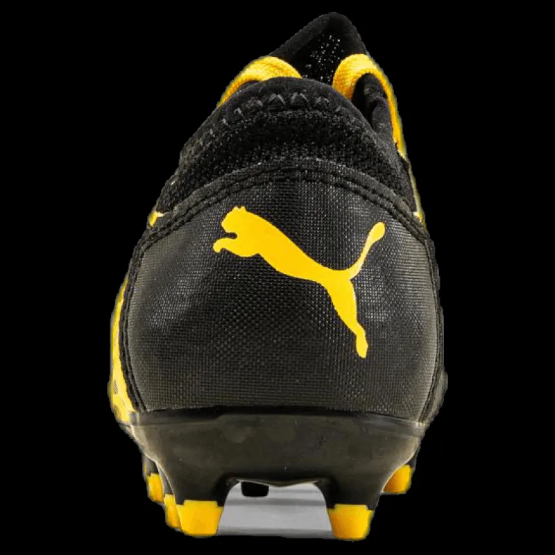 New Puma Future 5.4 FG/AG Junior Black/Yellow Svart och Gul