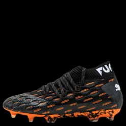 Puma Future 6.1 Netfit FG/AG Jr Orange/Black Flerfärgad Best
