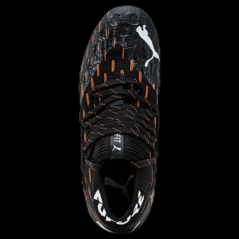 Puma Future 6.1 Netfit FG/AG Jr Orange/Black Flerfärgad Best