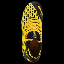 Puma Future 5.1 Netfit FG/AG Junior Black/Yellow Svart och Gul Hot