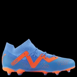 Puma Future Match Fg/ag Jr Blue Glimmer- White-ultra Blå Outlet