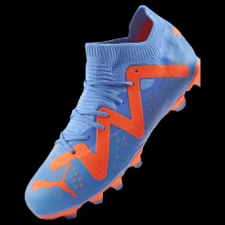 Puma Future Match Fg/ag Jr Blue Glimmer- White-ultra Blå Outlet