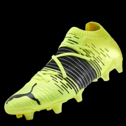 Puma Future Z 1.1 FG/AG White/Black/Yellow Gul Clearance
