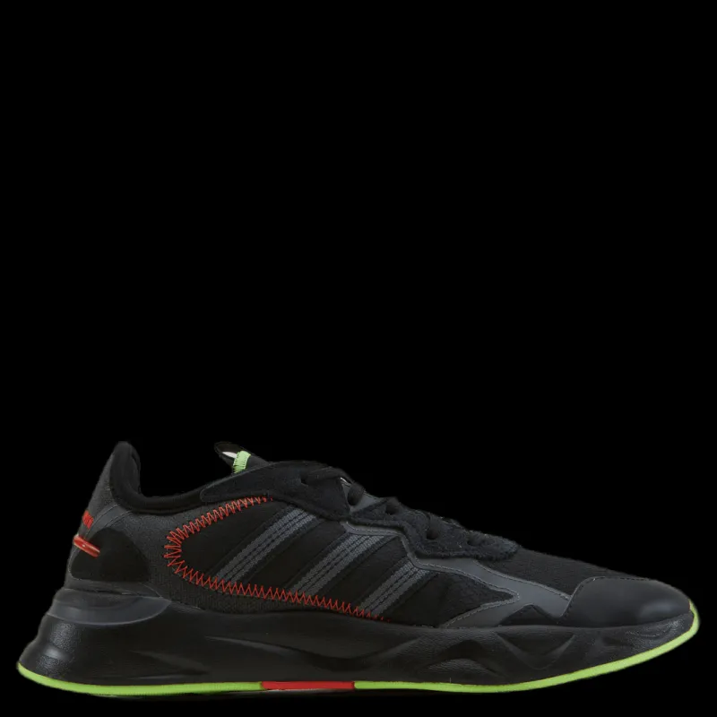 adidas Futureflow Shoes Core Black / Grey Five / Signal Green Svart