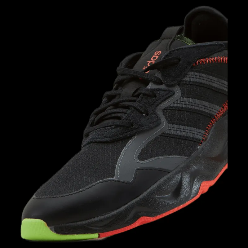 adidas Futureflow Shoes Core Black / Grey Five / Signal Green Svart