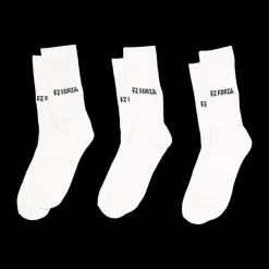 New FZ FORZA Fz Sock Classic 3 Pack White Vit