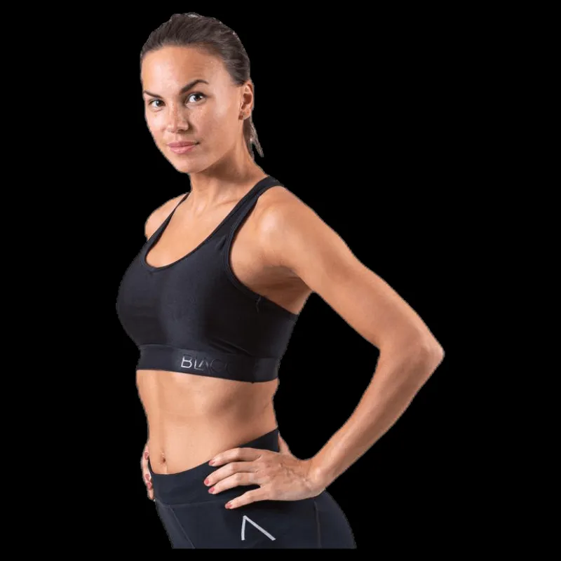 BLACC Galaxy Sports Bra Black Svart New