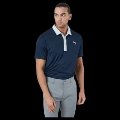 Puma Golf Gamer Polo Navy Blazer-high Rise Blå Discount