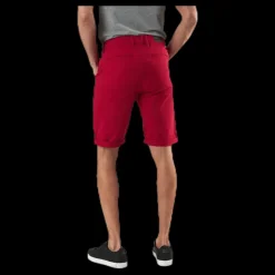 Discount Vinson Polo Club Garret Chino Shorts Red Röd