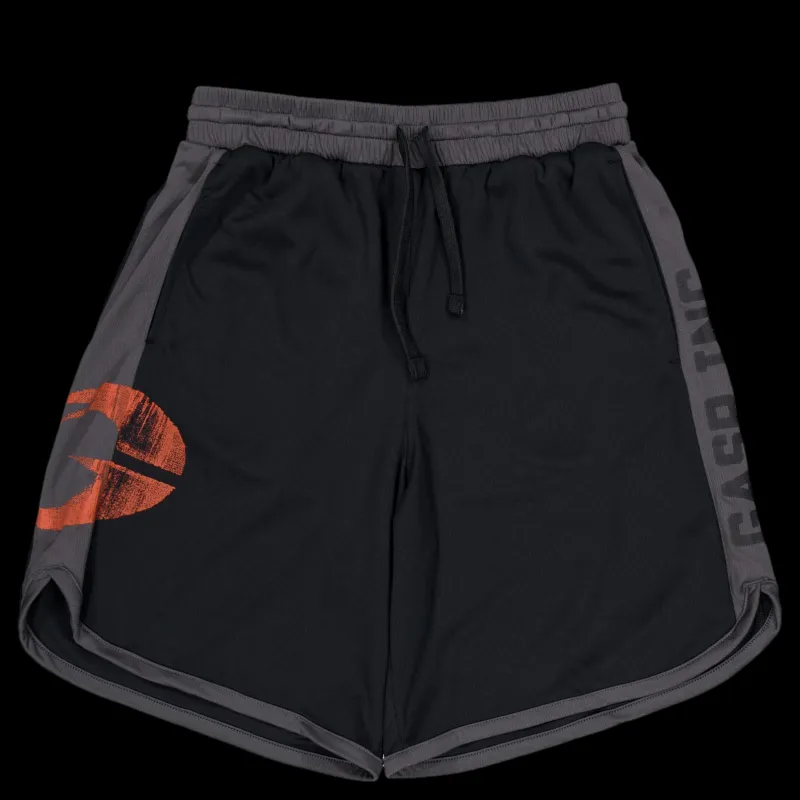 GASP Mesh Shorts Black/grey Svart New