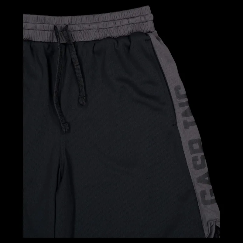 GASP Mesh Shorts Black/grey Svart New