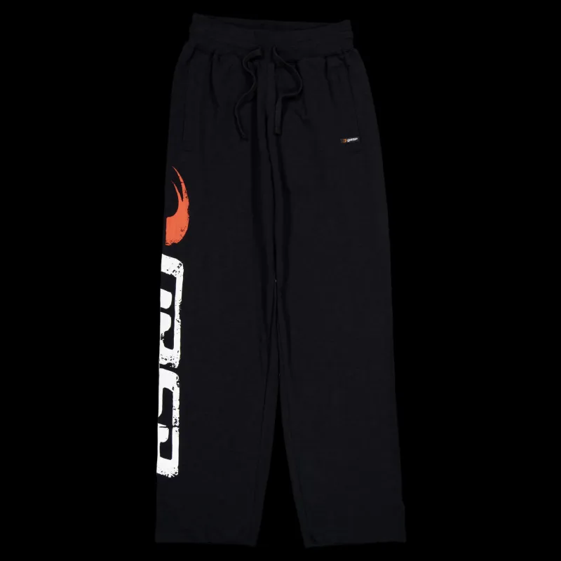 GASP Sweatpants Black/white Svart New