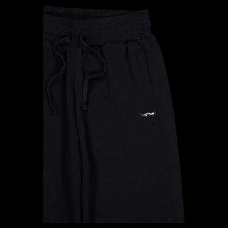 GASP Sweatpants Black/white Svart New