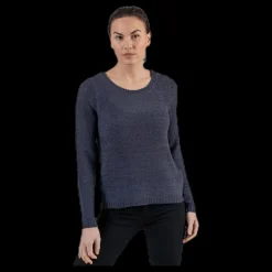 Only Geena Xo L/S Pullover Knt Blue Blå Sale