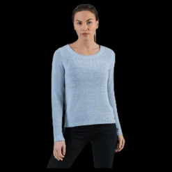 Sale Only Geena Xo L/S Pullover Knt Blue Blå