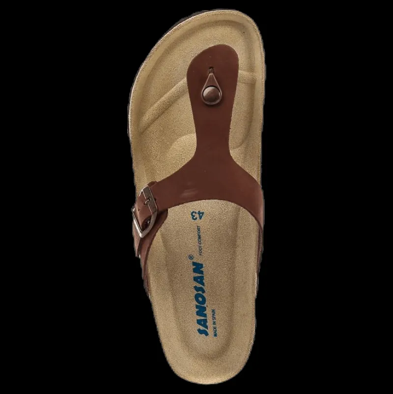 New Sanosan Geneve Nubuck Brown Brun