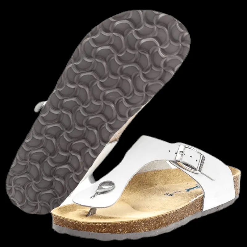 Sanosan Geneve Nubuck White Vit Outlet