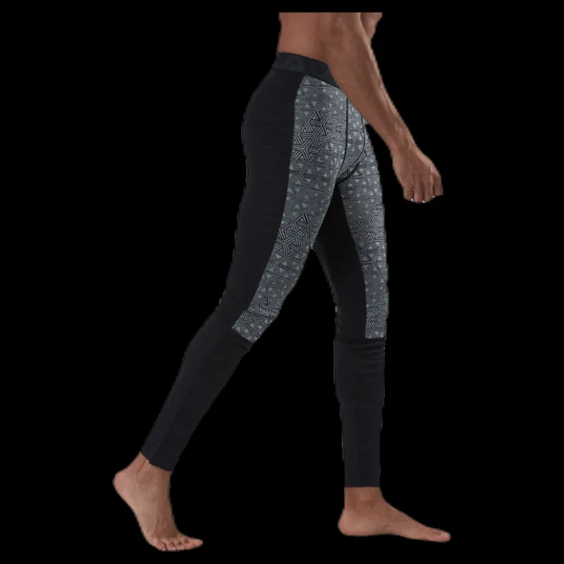 Bula Geo Merino Wool Pants Grey Grå Best